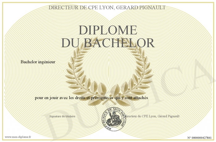 diplome bachelor